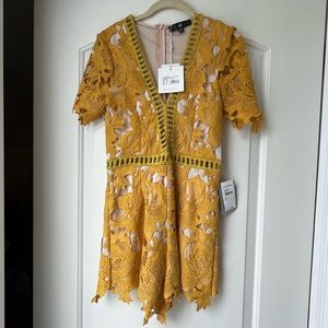 NWT Missguided Lace Playsuit Romper